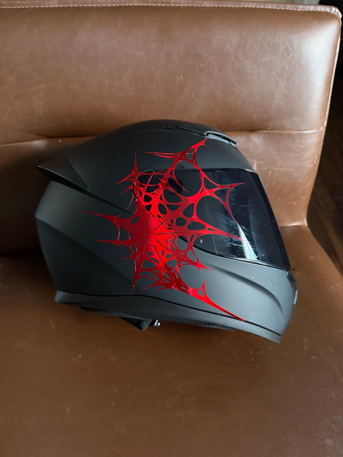 Spider Web Decal