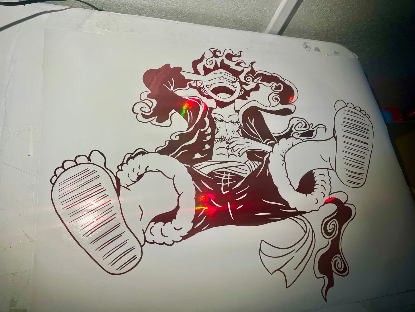 Luffy Gear 5 Decal