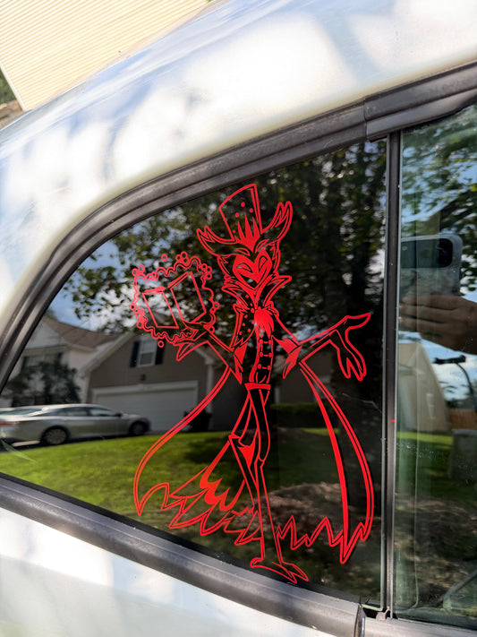 Stolas Helluva Boss Decal