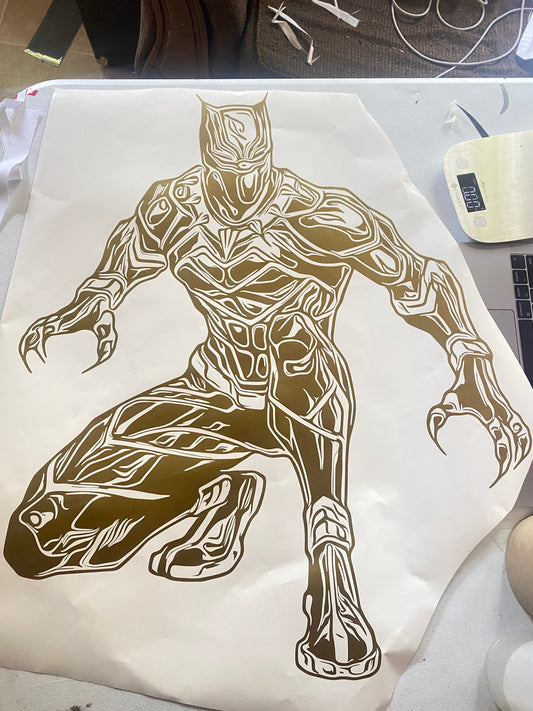Black Panther Decal