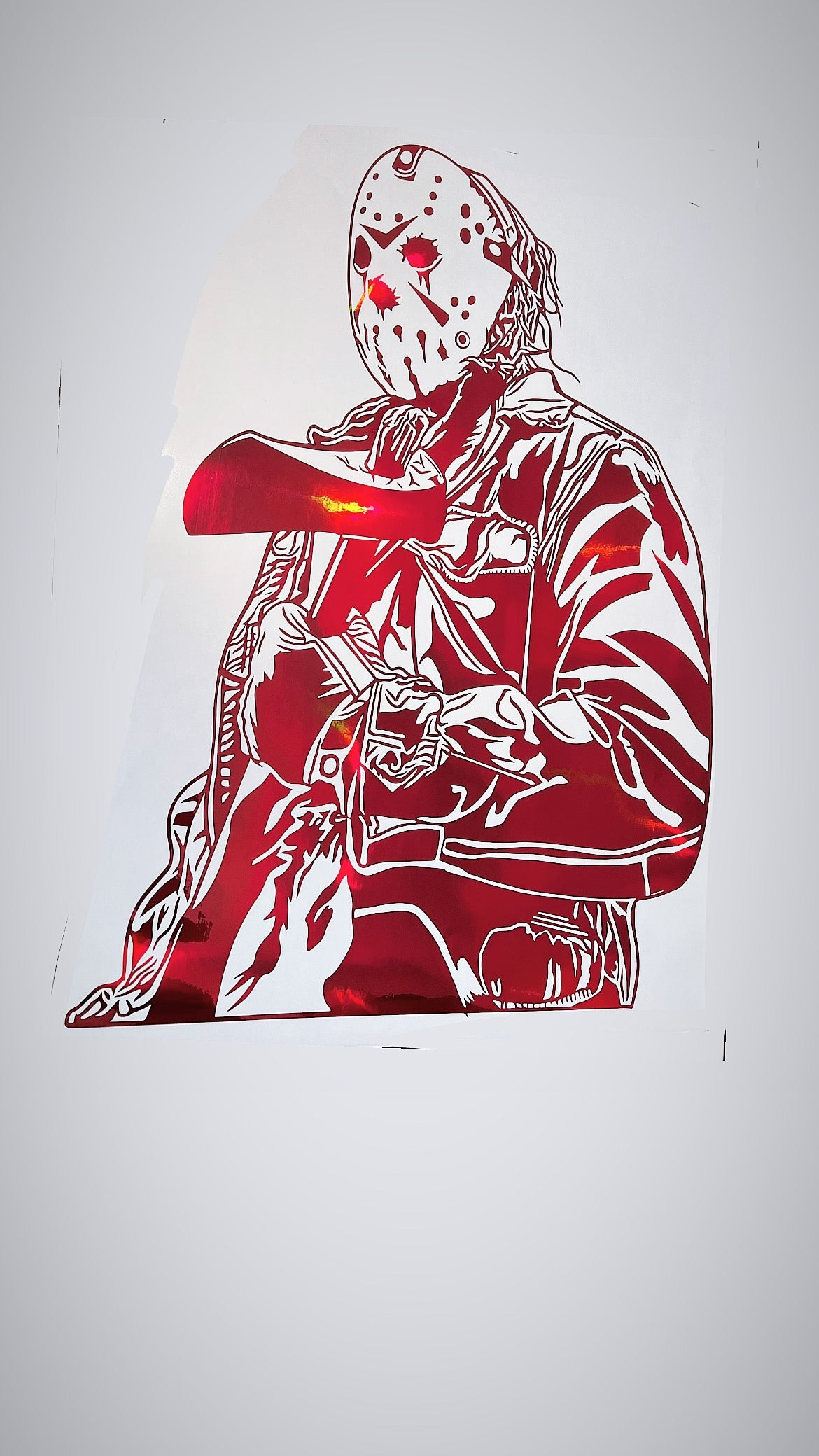 Jason Voorhees Halloween Decal