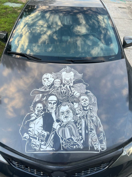 Halloween Monster Mash Decal