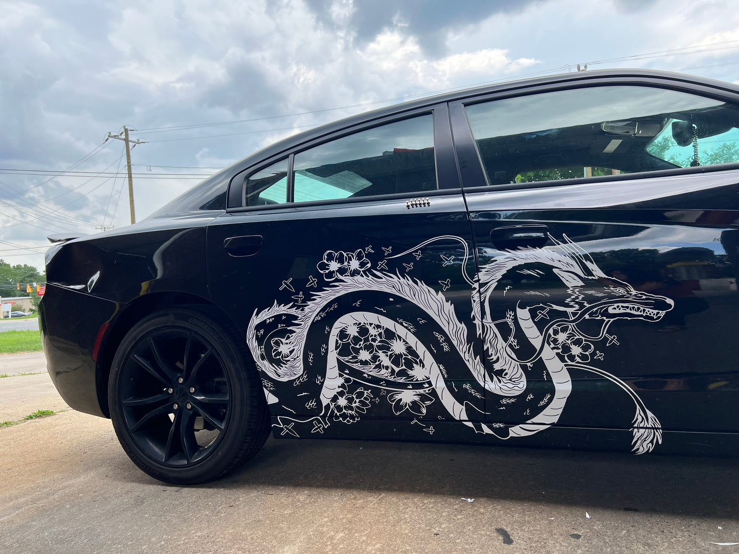 Haku Dragon Decal