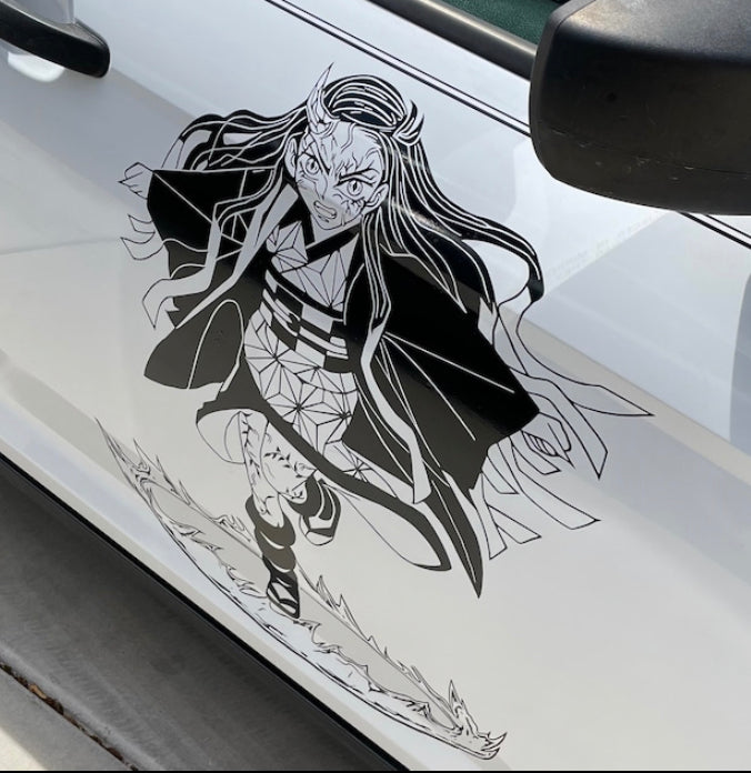 Anime Girl Decal