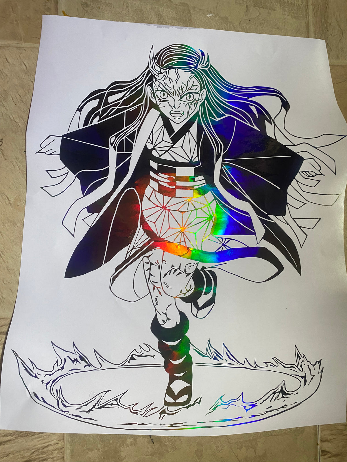 Anime Girl Decal