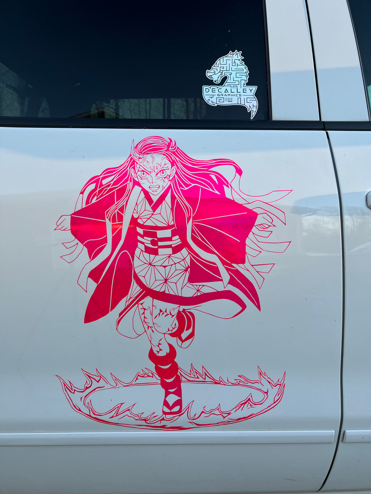 Anime Girl Decal