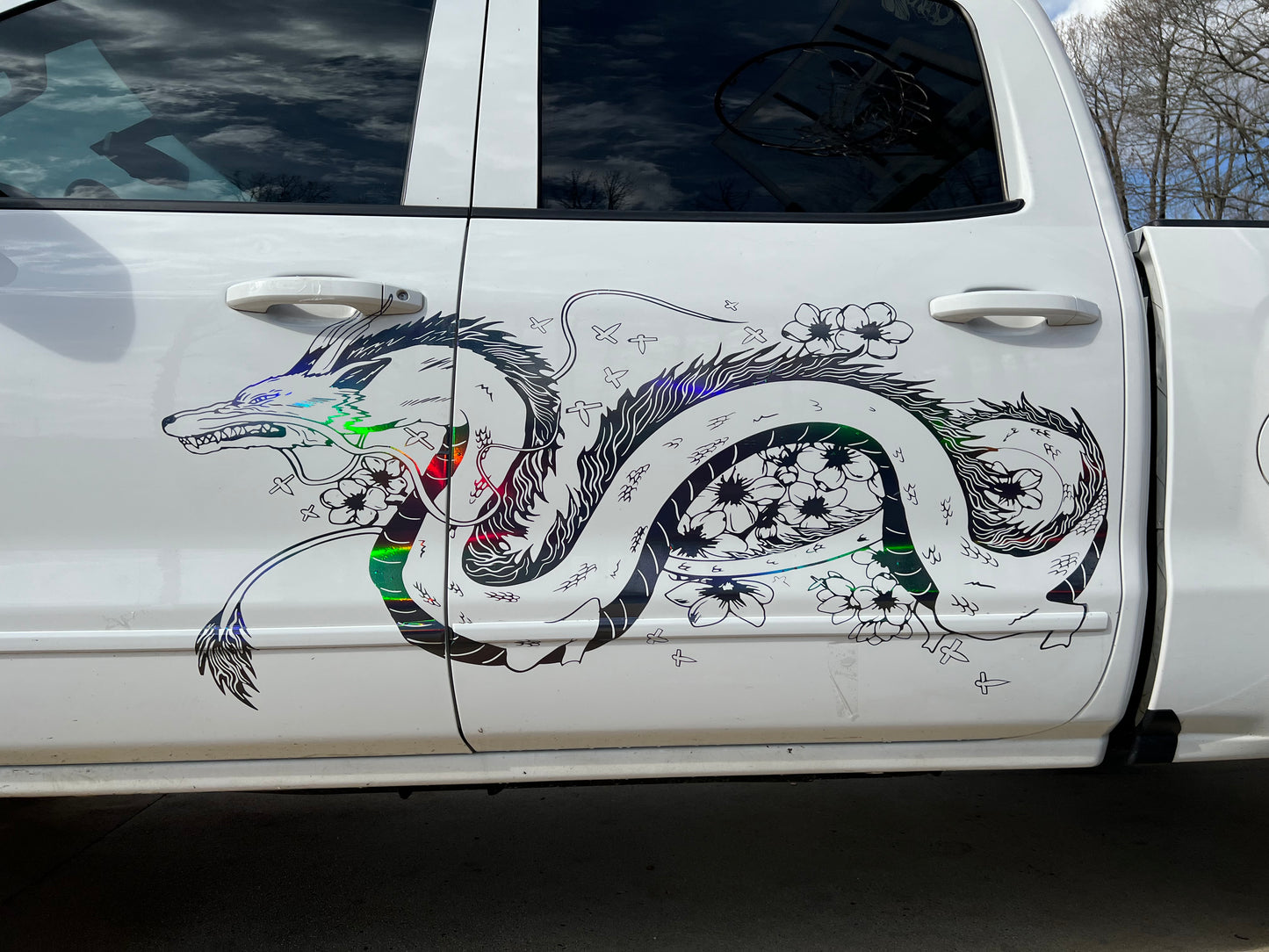 Haku Dragon Decal