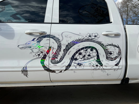 Haku Dragon Decal