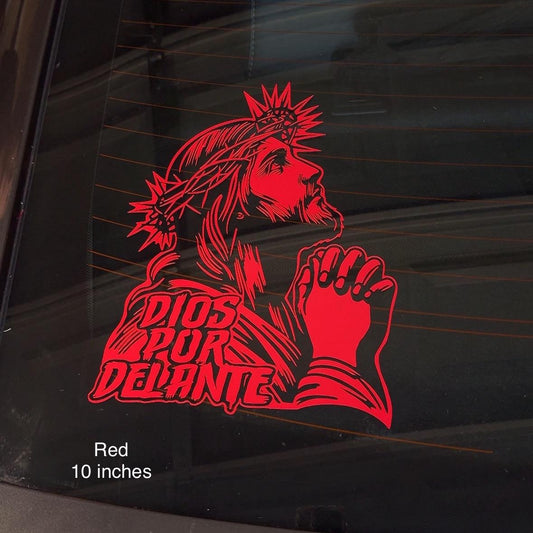 Dios Por Delante Decal