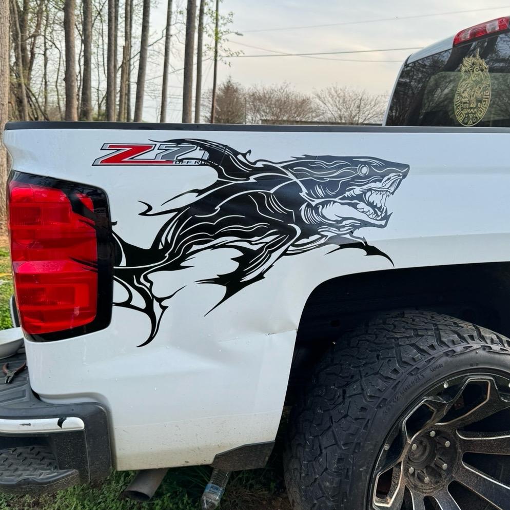 Shark Decal Truck