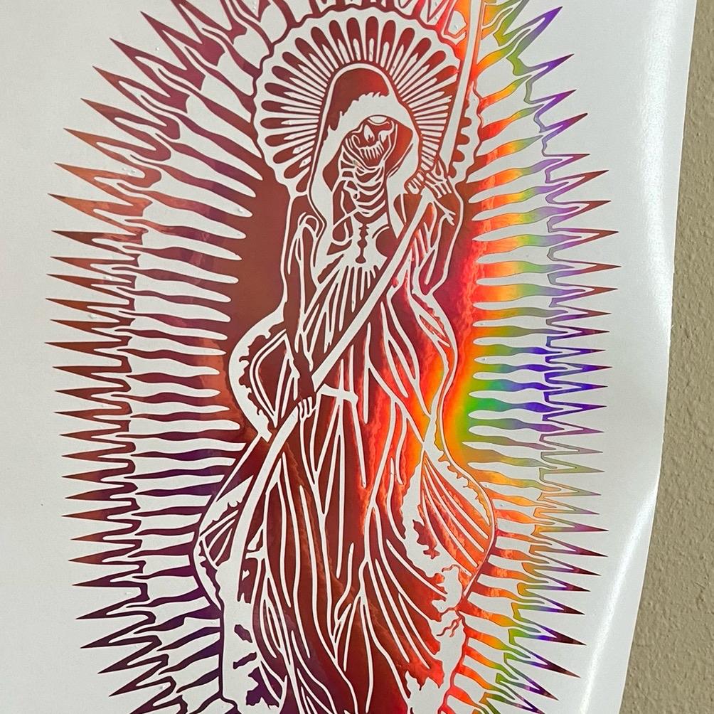 Santa Muerte Decal Sticker