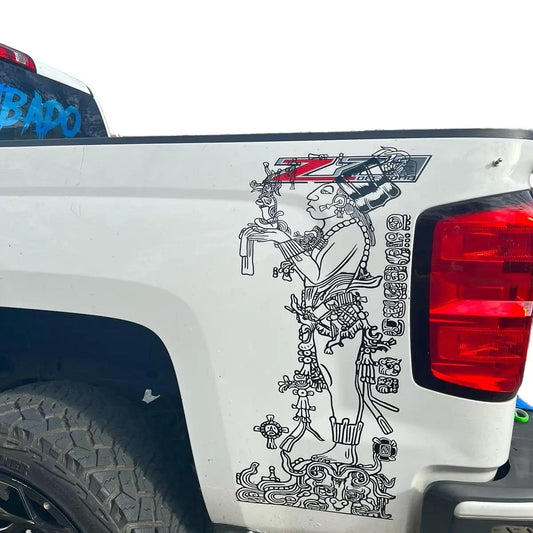 Aztec Inspired Decal - Mayan Vinyl Sticker