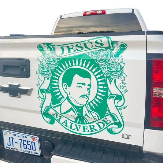 Jesus Malverde Decal